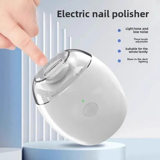 Automatic Electric Nail Clipper & Grinder – With LED Light & Nail Collector
