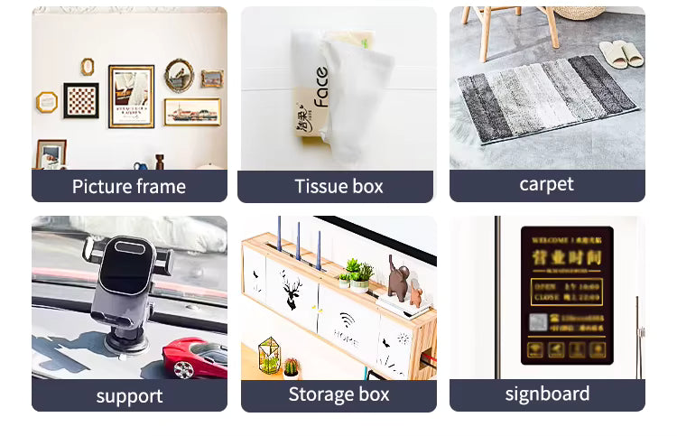 Ultra Strong Nano Double-Sided Tape – Heavy Duty, Reusable & Transparent Mounting Tape