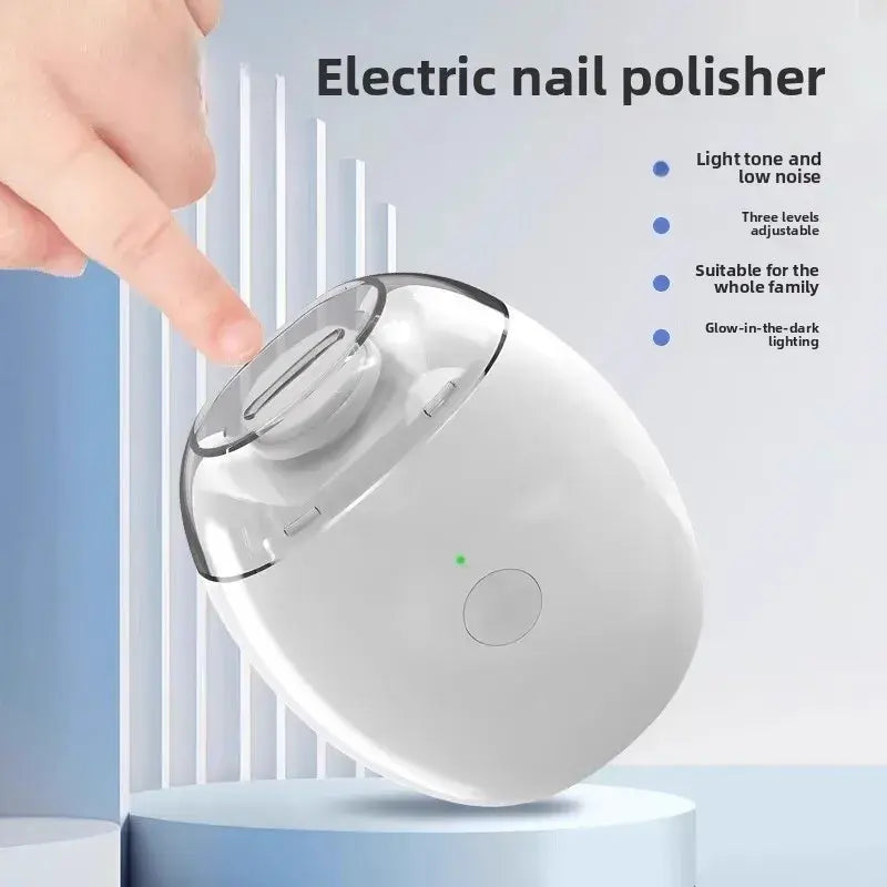 Automatic Electric Nail Clipper & Grinder – With LED Light & Nail Collector
