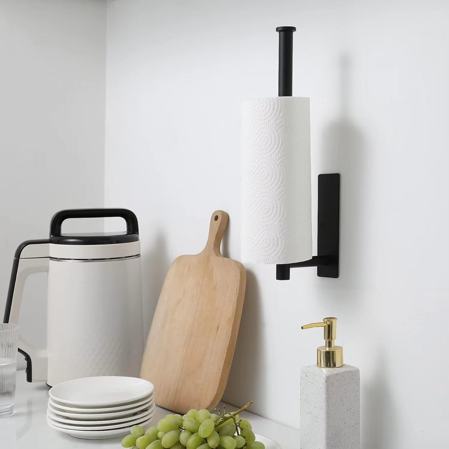 Wall-Mounted Paper Towel Holder – Stainless Steel