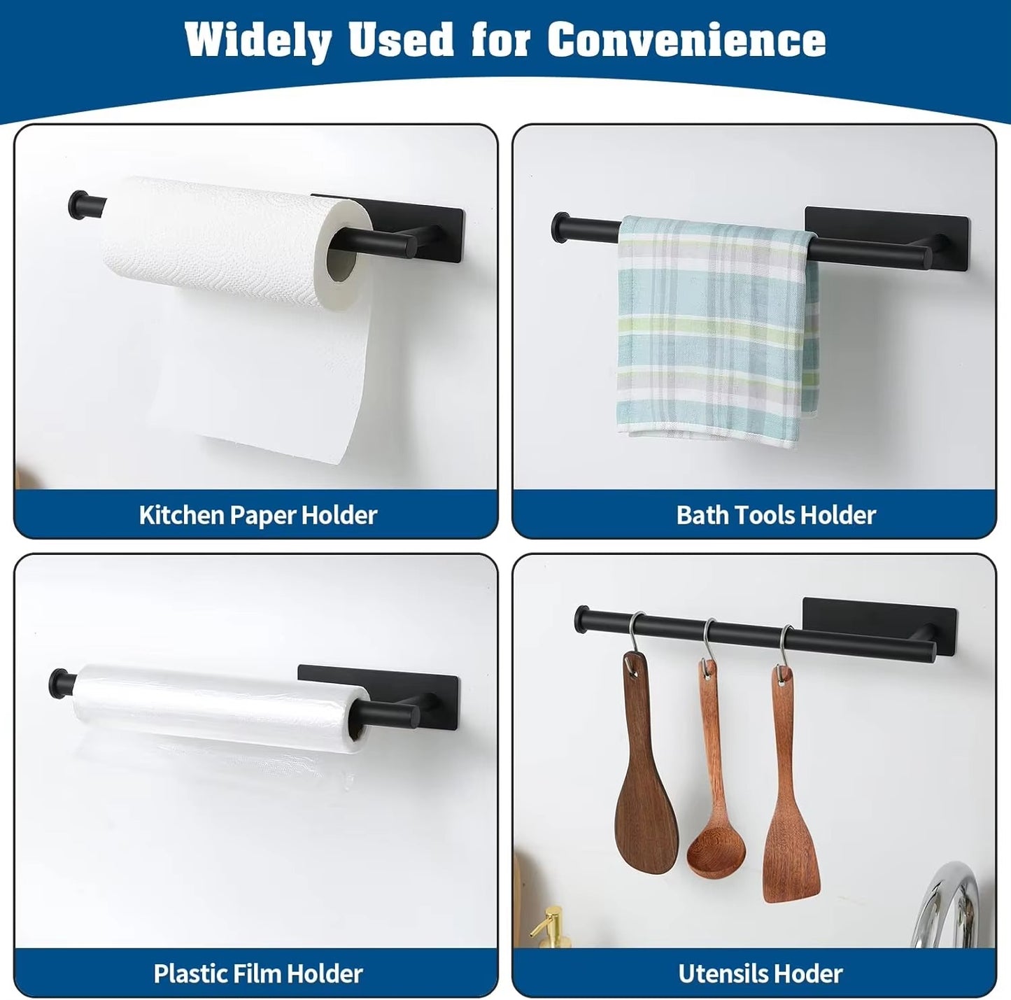 Wall-Mounted Paper Towel Holder – Stainless Steel