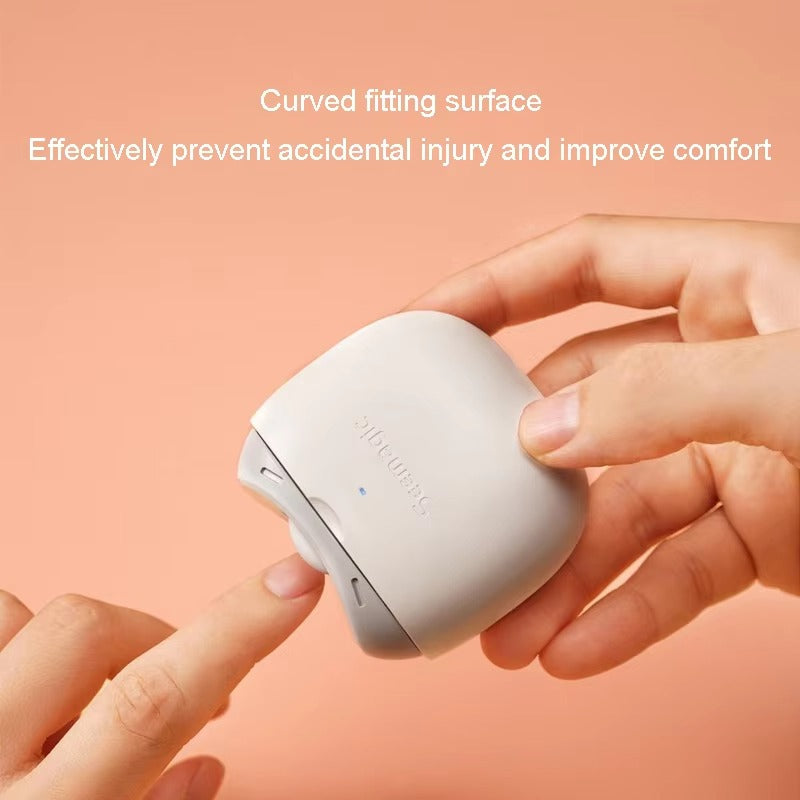 Automatic Electric Nail Clipper – Safe Nail Cutter with Light & Nail Storage