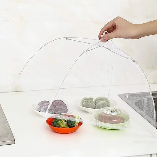 8-Piece Pop-Up Food Cover Net – Reusable Mesh Covers for Picnics, BBQ & Outdoor Dining